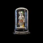 Pure Silver Hanuman Idol for your Car Dashboard