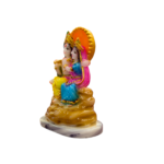 Side view of Radha Krishna Idol