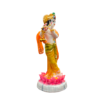 Other side view of Krishna Statue playing Flute