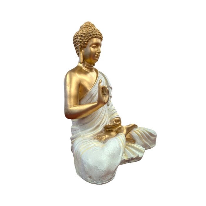 Side View of Meditating Buddha Idol for sale in Canada and the USA