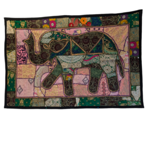 Hand made Patch work tapestry from India, for sale in Canada and the US.