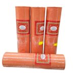 Hand-Rolled Kesar Chandan Incense Sticks | Set of 4 Boxes (400 Sticks)