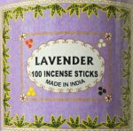 Hand-rolled Lavender Incense sticks from India