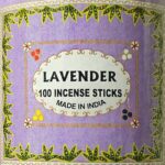 Hand-rolled Lavender Incense sticks from India