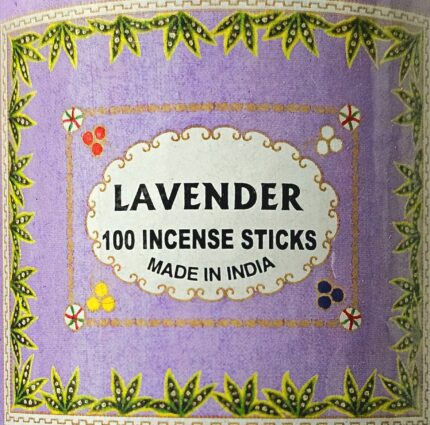 Hand-rolled Lavender Incense sticks from India