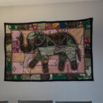 Hand made Patch work tapestry from India, for sale in Canada and the USA.