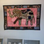 Hand made Patch work tapestry from India, for sale in Canada and the US.