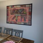 Hand made Patch work tapestry from India, for sale in Canada and the US.