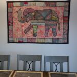 Hand made Patch work tapestry from India, for sale in Canada and the US.