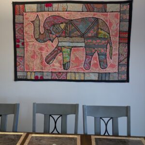 Hand made Patch work tapestry from India, for sale in Canada and the US.