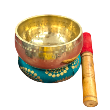 Hammered Brass singing Bowl Set