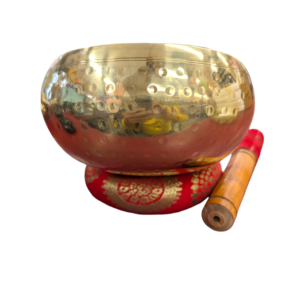 Hammered Brass singing Bowl Set