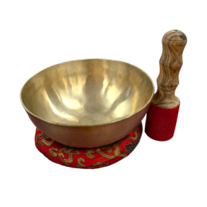 Hand beaten Tibetan Singing Bowl for sale in Canada and the US