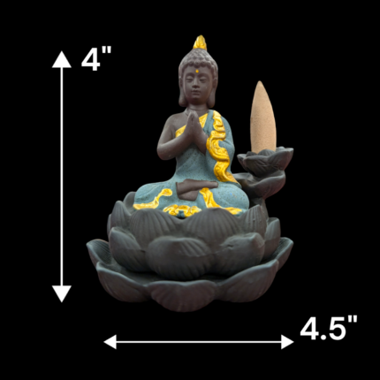 Meditating Buddha Smoke Fountain