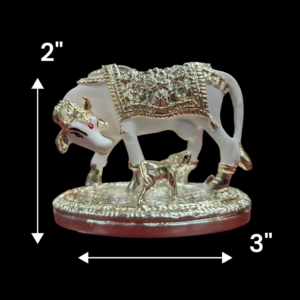 Silver Plated Kamdhenu Cow