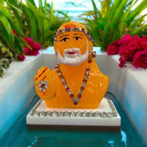 Sai baba car dashboard Idol