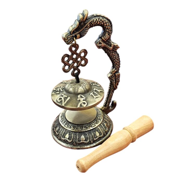 Dragon holder Tingsha Bell Gong