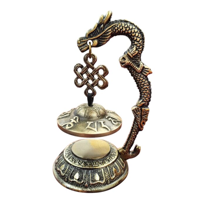 Dragon holder Tingsha Bell Gong