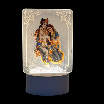 Perfect Return Gift - USB powered Led lights - Radha Krishna