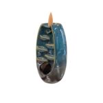 teal fog fountain - backflow incense holder