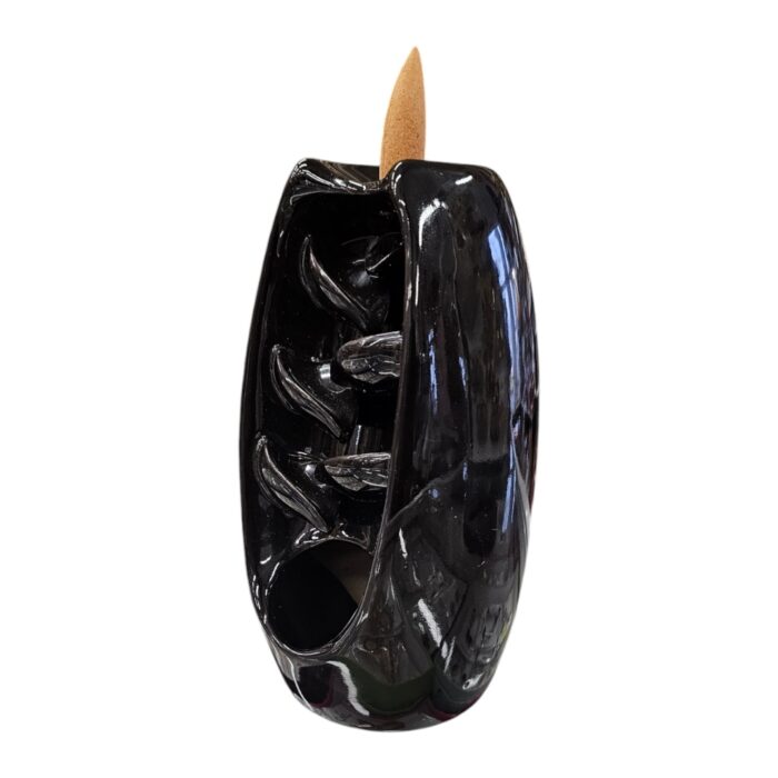 black fog fountain - backflow incense holder