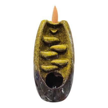 mustard fog fountain - backflow incense holder