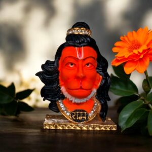 Hanuman face Car Dashboard Idol