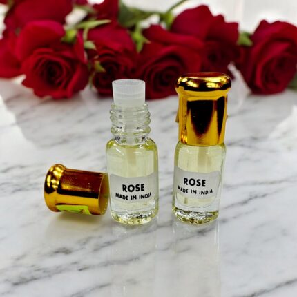 Natural Attar Perfume Oil - Red Rose