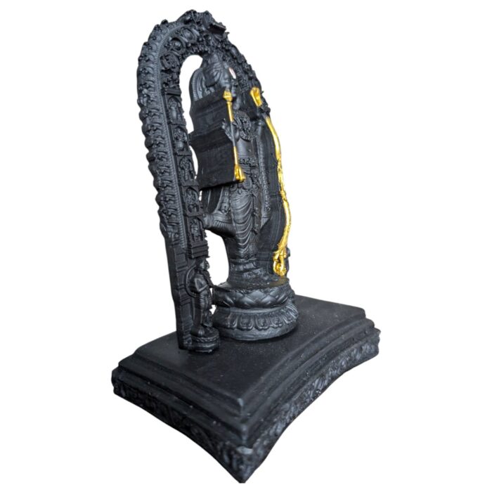 Lord Ram Lalla Black Resin Idol