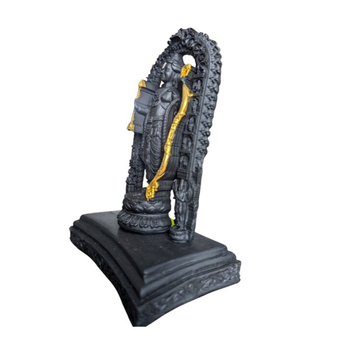 Lord Ram Lalla Black Resin Idol