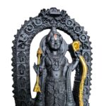 Lord Ram Lalla Black Resin Idol