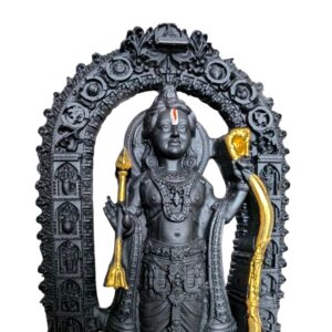 Lord Ram Lalla Black Resin Idol