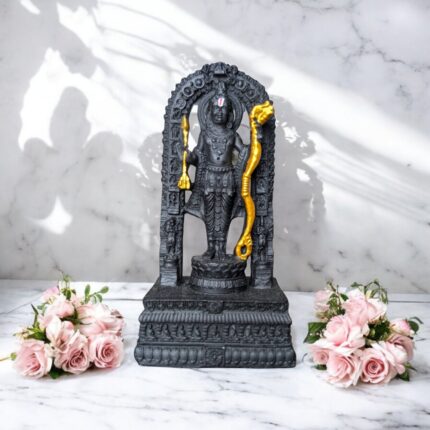 Lord Ram Lalla Black Resin Idol