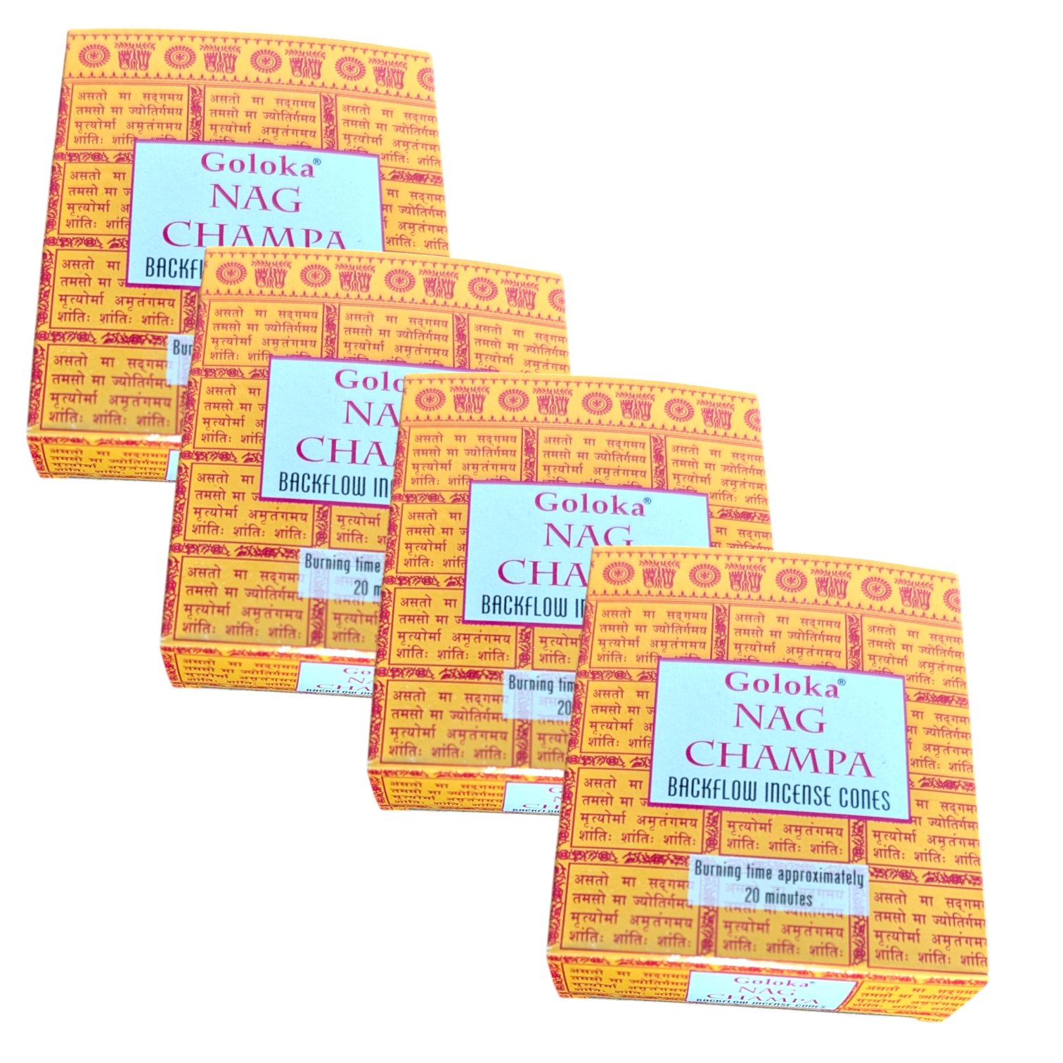 Goloka - Nag Champa Backflow incense cones