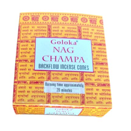 Goloka - Nag Champa Backflow incense cones