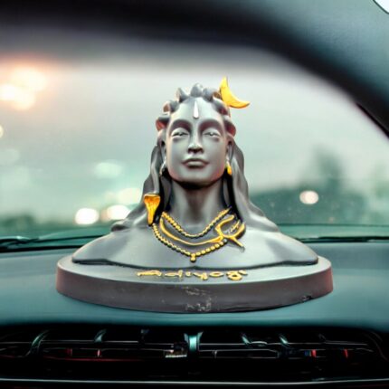 Extra Large Adiyogi Car Dashboard Statue