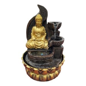 Meditating Buddha table-top Water fountain