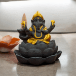 Perfect sized Ganesh Backflow Incense Holder - smoke fountain for your living room decor