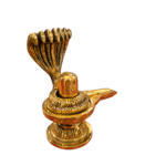 Brass Shivling with Naag