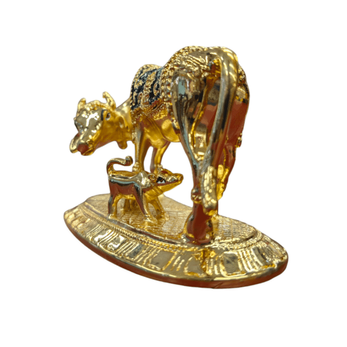 Gold plated Kamdhenu