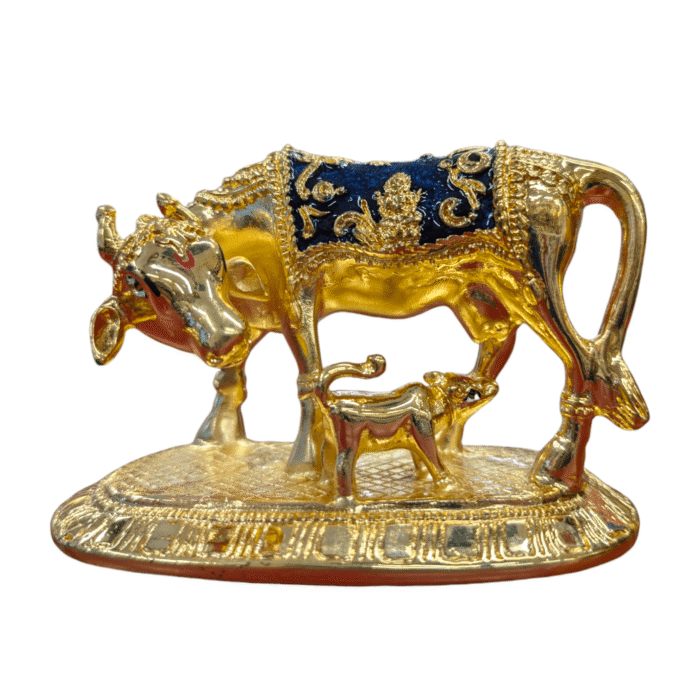 Gold plated Kamdhenu