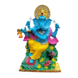 Image of lord Ganesha car dashboard Idol