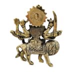 Fine Brass Statue of Maa Durga on lion