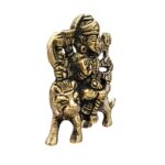 Small Maa Durga Brass Statue