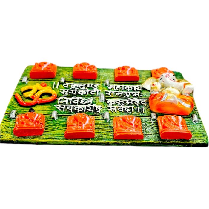 Ganesh wall hanging with Vakratunda Mahakaya Mantra