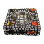 Handcrafted Wooden Mosaic Bakhoor Burner