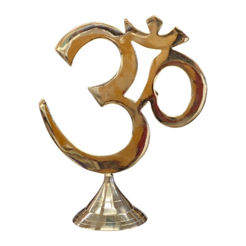 Large Brass Om