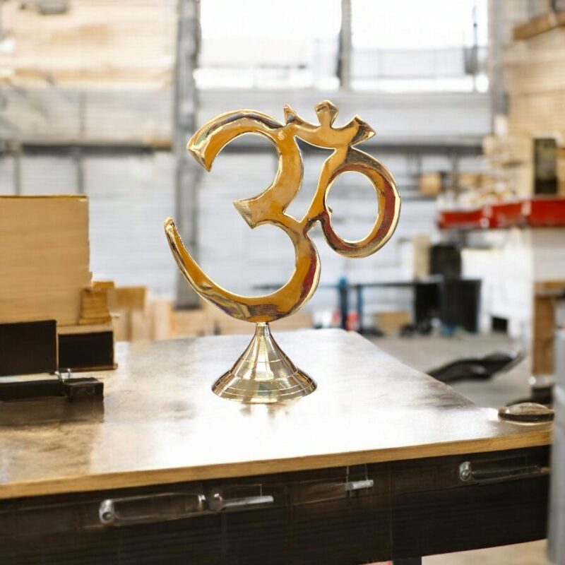 Large Brass Om for sale in Canada and the USA