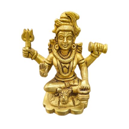 Brass shiva statue