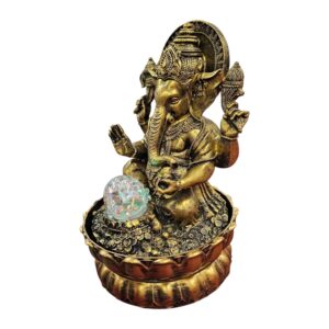 Ganesh water fountain - Glow ball